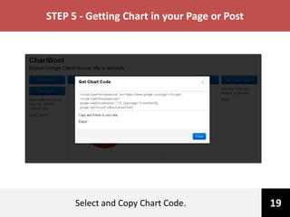 ChartBoot - Introductory Tutorial | PPTX