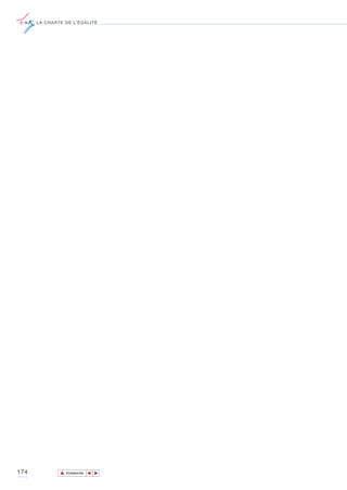 LA CHARTE DE L’ÉGALITÉ




174           ▲
                             ▲
                                 ▲




                  SOMMAIRE
 
