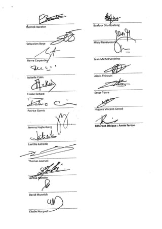 Charte ethique (signée)