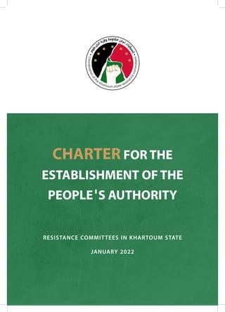 Charter for the establishment of the peoples authority