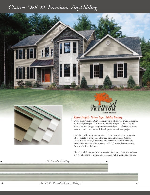 Alside Charter oakxlsellsheet