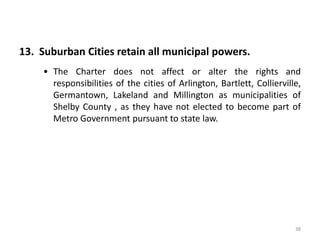 Fire Department:  The Charter calls for the merger of firefighting services in city and county governments and the improvement of training and service.  249-1-1 Emergency Communications: Centralized operations to eliminate delay and confusionA seamless 9-1-1 system eliminates lost time and confusion inherent in the present set up that can threaten the safety of a person in an emergency.  Merges the 9-1-1 call centers into a single, professional and modernized approach that combines the five public safety answering points into one.Health and Environment: Personal and Environmental HealthThe Department of Health and Environmental Management Systems manages health services, ensures quality and sustainable environmental planning and standards, and enforces regulations for a healthy community.  Works with the private sector to align sustainable goals and regulations.