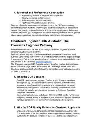 Engineering Chartership Pathway Comprehensive Guide to Chartered Engineer Australia: Pathways ...
