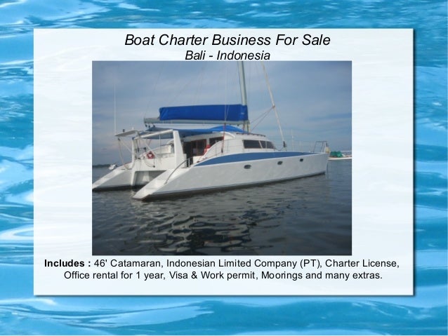Yacht Charter Business For Sale