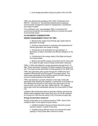 Case study of pulp-paper-industry | PDF