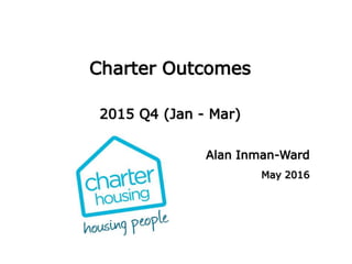 Charter Outcomes
2015 Q4 (Jan - Mar)
Alan Inman-Ward
May 2016
 