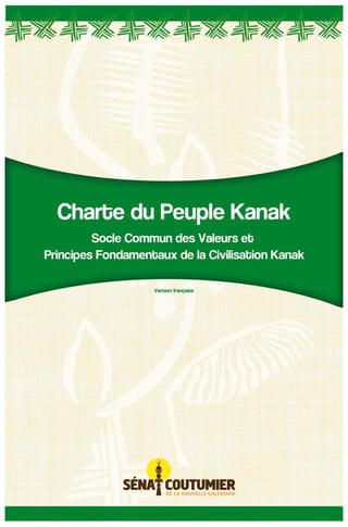 Charte officielle du peuple kanak