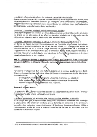 Projet Charte tertiaire