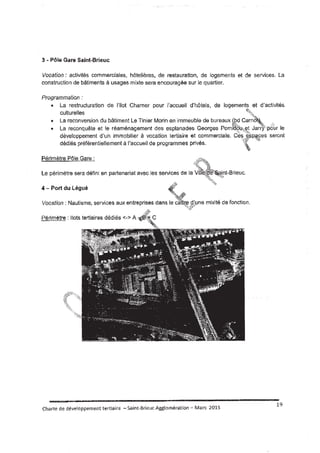 Projet Charte tertiaire