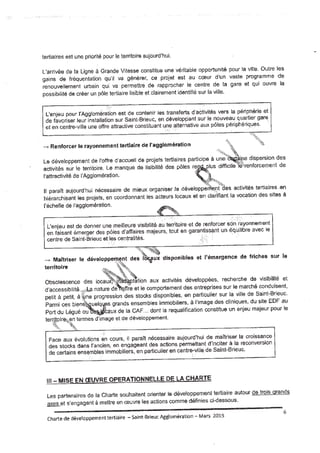 Projet Charte tertiaire