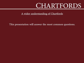 Chartfords common questions