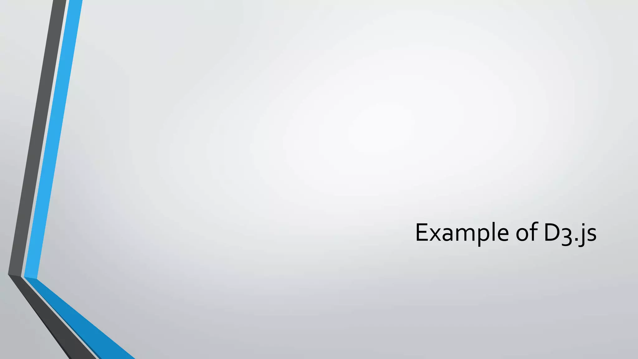 Example of D3.js 