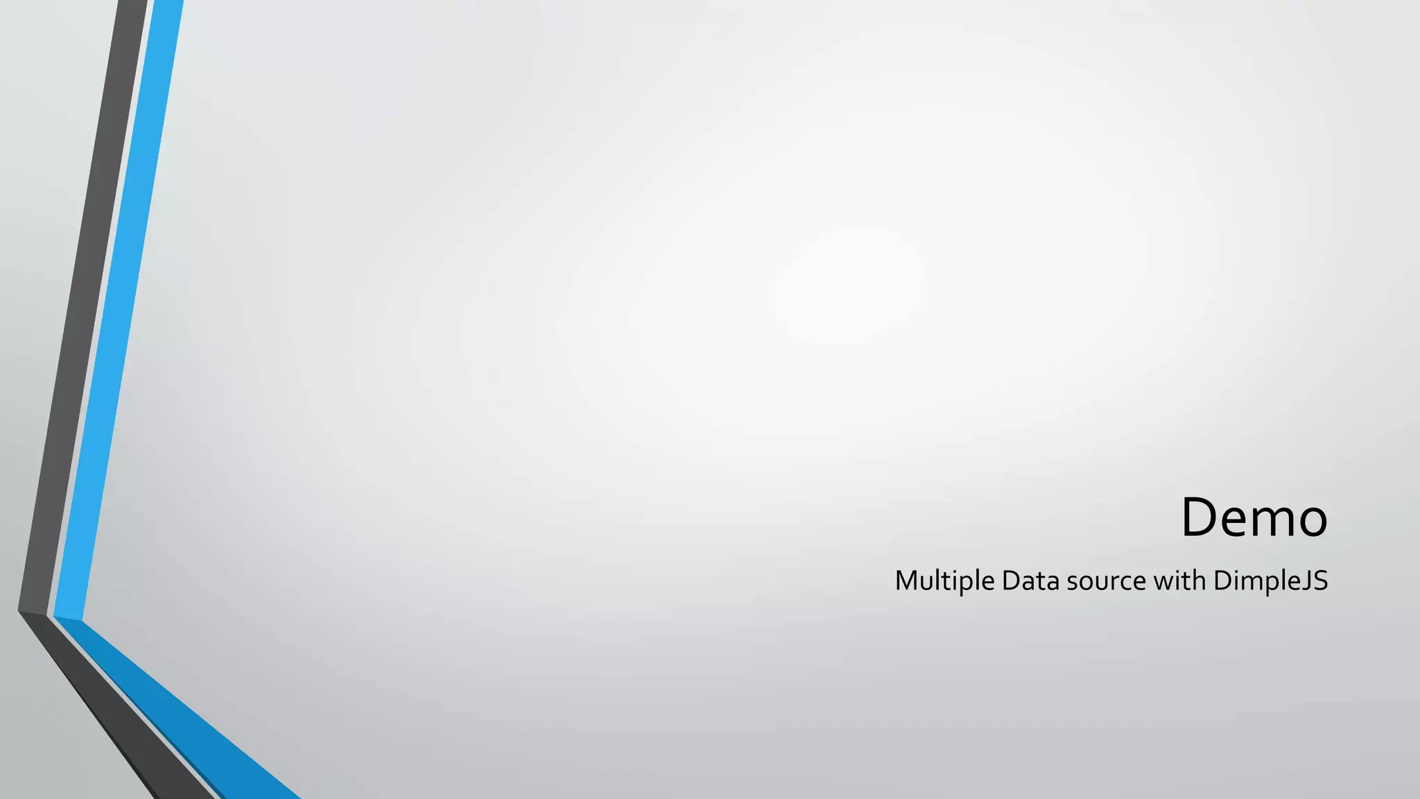 Demo Multiple Data source with DimpleJS 