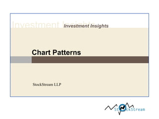 Investment InsightsInvestment Insights
Chart Patterns
StockStream LLP
 