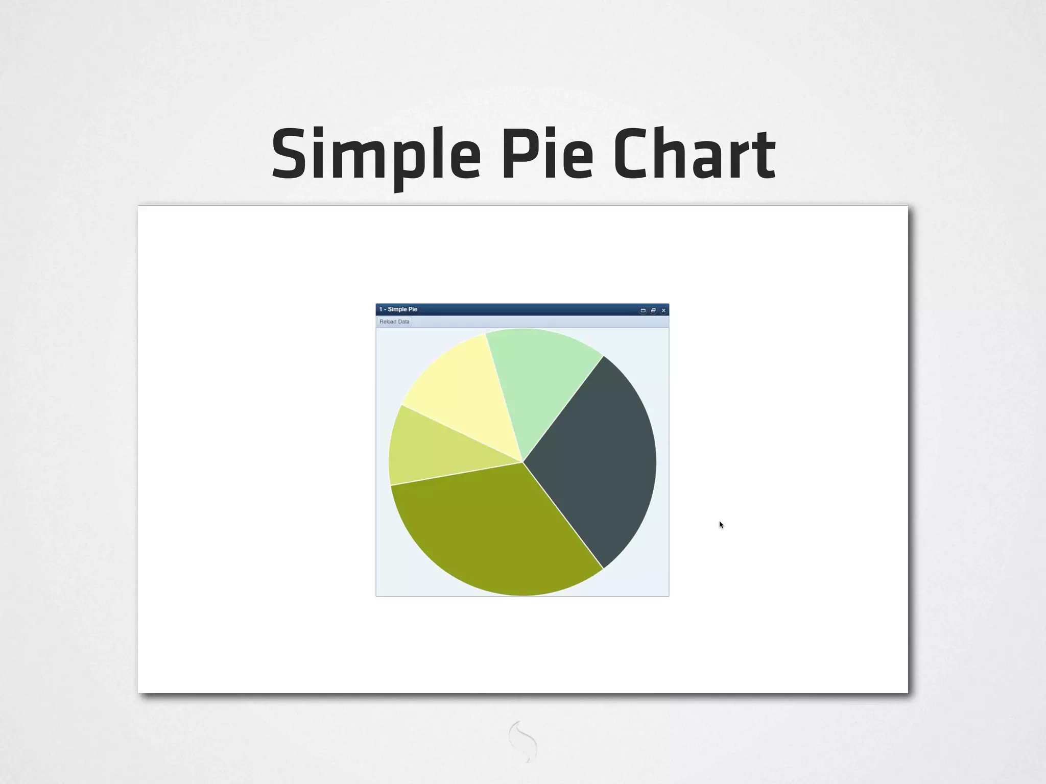 Simple Pie Chart
 