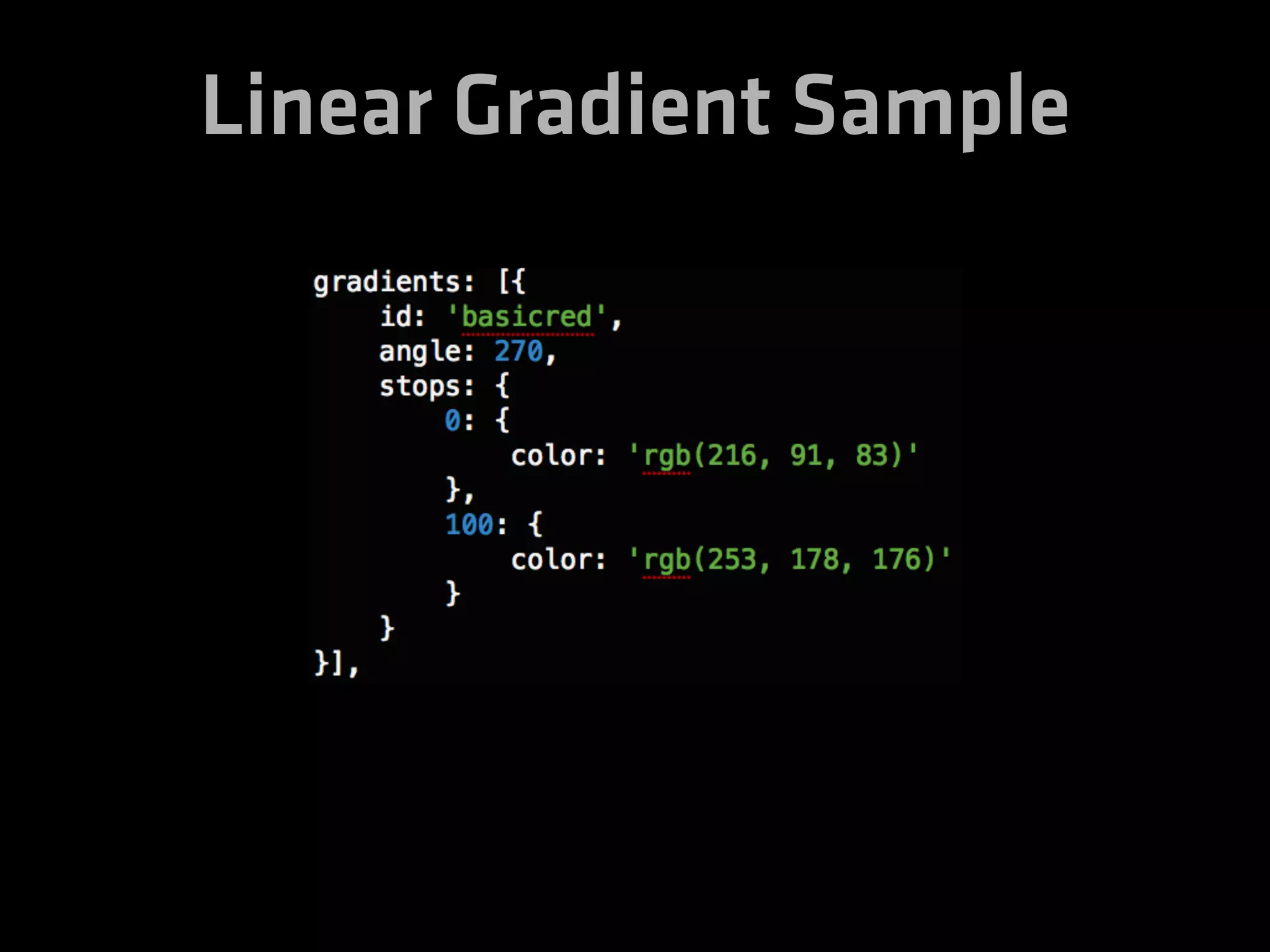 Linear Gradient Sample
 