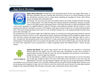 !""#$%&'()*$+),)&'-.$

!"#"!    $%%!&'()*!+*,-*./!          !         !        !
!
                                   "##$%&'!()*+,%!"##!-.+/% 01*!$%%!&'()*!-/!'1*!/'2342)4!56!.1-71!288!('1*)/!2)*!9:4;*4#!<12'!.()=/>!!2!
                                   ?@@! 4(882)!4*,*8(%*)A/!B**!234!2! B)-*3486!&CDE!'1*!52))-*)/!(B!*3')6! B()!23!-F1(3*!4*,*8(%*)!2)*!B2-)86!
                                   8(.#! C-/')-5:'-(3E! %26G*3'/! 234! '(! 2! 82);*! *H'*3'! G2)=*'-3;! 2)*! G232;*4! 56! -0:3*/E! .1-71! -F1(3*!
                                   (.3*)/!2)*!B2G-8-2)!234!7(GB()'258*!.-'1#!
                                   01*!F)(4:7'>!01-/!/'()*!G26!(386!/*),*!(3*!1234/*'!I234!-'/!,*)6!/-G-82)!3(3J%1(3*!5)('1*)!'1*!-F(4KE!
                                   5:'!-'A/!.-8486!%(%:82)#!01-/!G2=*/!'1*!$%%!&'()*!:3-L:*86!2'')27'-,*!'(!4*,*8(%*)/E!5*72:/*!-'!%)(,-4*/!
                                   277*//!'(!'1*!82);*/'!:3-B()G!2%%J5:6-3;!G2)=*'!-3!'1*!.()84#!M-7)(/(B'!723!2);:*!'12'!<-34(./!F1(3*!
         N! .-88! 7(33*7'! 4*,*8(%*)/! '(! 2! ;29-88-(3! 4-BB*)*3'! 7:/'(G*)/! '1)(:;1! 2! O-88-(3! 4-BB*)*3'! 1234/*'/E! 5:'! '1-/! ,2)-*'6! -/! 2! 7:)/*>!
         P234/*'/!12,*!4-BB*)*3'!)*/(8:'-(3/E!%)(7*//()/E!QC!12)4.2)*E!-3%:'!'6%*/!234!52/-7!B*2':)*!/*'/#!$!G('-(3J/*3/-3;!QC!;2G*!
         .-'1!2!RF&!/(7-28! 3*'.()=-3;! B*2':)*!.(3A'!.()=!(3!2! 8('! (B! <-3M(!1234/*'/E!5:'!2!SCE!=*6%24J7(3')(88*4!$/'*)(-4/!78(3*!
         .(3A'!G2=*!2!4*,*8(%*)!)-71#!
         T:'!'1*!$%%!&'()*!-/!B2)!B)(G!%*)B*7'#!$%%8*E!8-=*!288!$%%!&'()*!(.3*)/E!12/!'1*!B-328!/26!-3!.12'!;*'/!8-/'*4E!4*8-/'*4!()!5233*4E!
         234!'1*6!2)*3A'!2B)2-4!'(!)*G-34!:/!(B!'1-/#!$8(3;!.-'1!'1*!'6%-728!)-/L:*U)27-/'U-3B)-3;-3;!7(3'*3'!%)(1-5-'-(3/E!$%%8*!*3B()7*/!
         /')-7'! 234! (B'*3! 8-G-'-3;! ):8*/! 2;2-3/'! 2%%/! '12'! 7(G%*'*! .-'1! '1*! -F1(3*A/! 32'-,*! /*'V-0:3*/E! M2-8#2%%E! &2B2)-! '(! 32G*! 2!
         B*.V234!2%%/!'12'!'1*-)!%2)'3*)*4!72))-*)/!2)*3A'!'((!B(34!(BE!-#*!,-4*(!/')*2G-3;!234!'*'1*)-3;!2%%/#!W(.E!288!'1*/*!):8*/!2)*!
         /1(.-3;!/-;3/!(B!8((/*3-3;!.-'1!X&!"#SE!5:'!2/!8(3;!2/!'1*!$%%!&'()*!-/!'1*!/(8*!/(:)7*!(B!-F1(3*!2%%/E!&32!):8*/!.-88!/**G!8-=*!
         '((! G236! ):8*/V*/%*7-2886! -B! 6(:A)*! 277:/'(G*4! '(! 2! '('2886! :3)*;:82'*4! /6/'*G! 8-=*! <-34(./! F1(3*! N#! P*37*E! '1*! ;)26!
         G2)=*'#!!


         !                     ",0/+(0! "##! 12/3%. 01-/! /*7(34! G29()! *3')23'! -3'(! '1*! 2%%! /'()*! )27*! )*%)*/*3'/! 2! 7(3/7-(:/86!
                               4-BB*)*3'!2%%)(271!'123!$%%8*A/E! 5:'!3('! -3!*.&*!G236!.26/#!YGG*4-2'*86E!.*!/**!2!8('!'(!7(G%2)*>!$!
                               /-3;8*J1234/*'!:/*)J52/*!I2'!8*2/'!B()!3(.KE!8(.! 7(/'/!B()!4*,*8(%*)/!234!2!%)*/*37*!2/!'1*!%)-G2)6V
                               '1(:;1!3('!/(8*V/(:)7*!(B!2%%/!B)(G!C26!X3*#!
                               T:'!'1*!$%%!M2)=*'!-/!2!4-BB*)*3'!5)**4!'123!'1*!$%%!&'()*#!M(/'!-G%()'23'86E!-'A/!3('!'1*!(386!%827*!
                               6(:!723!;*'!2%%/#!R((;8*!12/!5**3!G:71!G()*!8*3-*3'!25(:'!.12'!'1*6!288(.! -3!'1*-)!/'()*!/-37*!'1*!
                               5*;-33-3;!5:'!-3!'1*!)2)*!72/*!'12'!'1*6!4/3@*!2%%)(,*!(B!23!2%%E!6(:!723!9:/'!;(!4(.38(24!23!#$FD!B-8*!
         234!/-4*8(24!-'!(3'(!6(:)!%1(3*!236.26#!01-/!-/!2!1*28'16!G-448*!;)(:34!B()!*,*)6(3*!-3,(8,*4Z!R((;8*!4(*/3A'!28-*32'*!:/*)/!
         56!4*/')(6-3;!*3'-)*!72'*;()-*/!(B!2%%/E!5:'!-/3A'!B()7*4!'(!7(G*!-3'(!7(3B8-7'!.-'1!72))-*)/!5*72:/*!(B!(,*)86!8-5*)28!%(8-7-*/#!
         R((;8*!12/!28/(!G24*!'1*-)!M2)=*'!G()*!B)-*3486!'(!7(3/:G*)/E!.-'1!2!3(JL:*/'-(3/!S"J1(:)!)*':)3!%(8-76#!


"'/0'1)*&'2$&34$5/3614)3*1&7$$$$$$$$$$$$$$$$$$$$$$$$$$$$$   -.&,)8&-(9-/:$$$$$$$$$$$$$$$$$$$$$$$$$$$$$$$$$$$$$$$$$$$$$;&3<&'2$=>??$                     !"!!!!!!!!!!!!!!!!!!!!!!!!!
 