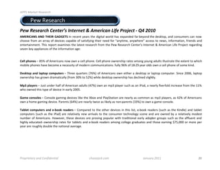 !""#$%&'()*$+),)&'-.$


"#$%%&'(%)'*'+,-.%%
&'(%)'*'+,-.%/'01',2*%301',0'1%4%56',7-+0%879'%&,:;'-1%<%=>%?@$@%
"#$%&'"()!"(*!+,$&%!-"*-$+)!!"#$%&%"'#(%)$*#'+%#,-.-')/#01$/,#+)*#%23)",%,#4)$#5%(1",#'+%#,%*6'137#)",#&1"*89%$*#&)"#"10#
&+11*%#4$19#)"#)$$)(#14#,%:-&%*#&)3)5/%#14#*)'-*4(-".#'+%-$#"%%,#41$#;)"('-9%7#)"(0+%$%<#)&&%**#'1#"%0*7#-"41$9)'-1"7#4$-%",*#)",#
%"'%$')-"9%"'=#>+-*#$%31$'#%2)9-"%*#'+%#/)'%*'#$%*%)$&+#4$19#'+%#?%0#@%*%)$&+#A%"'%$B*#!"'%$"%'#C#D9%$-&)"#E-4%#?$1F%&'#$%.)$,-".#
*%:%"#6%(#)33/-)"&%*#14#'+%#-"41$9)'-1"#).%G#
#
#
'.//!0123.4#H#IJK#14#D9%$-&)"*#"10#10"#)#&%//#3+1"%=#A%//#3+1"%#10"%$*+-3#$)'%*#)91".#(18".#),8/'*#-//8*'$)'%#'+%#%2'%"'#'1#0+-&+#
915-/%#3+1"%*#+):%#5%&19%#)#"%&%**-'(#14#91,%$"#&1998"-&)'-1"*G#48//(#LMK#14#NIOPL#(%)$#1/,*#10"#)#&%//#3+1"%#14#*19%#6-",=#
!
*.45620!738!/70620!92:0;6.<4#H#>+$%%#Q8)$'%$*#RSMKT#14#D9%$-&)"*#10"#%-'+%$#)#,%*6'13#1$#/)3'13#&1938'%$=#U-"&%#PVVM7#/)3'13#
10"%$*+-3#+)*#.$10"#,$)9)'-&)//(#R4$19#WVK#'1#JPKT#0+-/%#,%*6'13#10"%$*+-3#+)*#,%&/-"%,#*/-.+'/(=#
!
#0=!0/7>.<4#H#X8*'#8",%$#+)/4#14#D9%$-&)"#),8/'*#RYSKT#10"#)"#93W#3/)(%$#*8&+#)*#)"#-?1,7#)#"%)$/(#4-:%O41/,#-"&$%)*%#4$19#'+%#NNK#
0+1#10"%,#'+-*#'(3%#14#,%:-&%#-"#%)$/(#PVVJ=#
!
-7:.!92342/.4#H#A1"*1/%#.)9-".#,%:-&%*#/-6%#'+%#Z512#)",#?/)(U')'-1"#)$%#"%)$/(#)*#&1991"#)*#93W#3/)(%$*7#)*#YPK#14#D9%$-&)"*#
10"#)#+19%#.)9-".#,%:-&%=#?)$%"'*#RMYKT#)$%#"%)$/(#'0-&%#)*#/-6%/(#)*#"1"O3)$%"'*#RWWKT#'1#10"#)#.)9%#&1"*1/%=#
!
+7?/.6! 92:0;6.<4!738! .@?225! <.78.<4#H# A193)$%,# '1# '+%# 1'+%$# ,%:-&%*# -"# '+-*# /-*'7# %O5116# $%),%$*# R*8&+# )*#'+%# [-",/%T# )",# ')5/%'#
&1938'%$*# R*8&+# )*# '+%# -?),T# )$%# $%/)'-:%/(# "%0# )$$-:)/*# '1# '+%# &1"*89%$# '%&+"1/1.(# *&%"%# )",# )$%# 10"%,# 5(# )# $%/)'-:%/(# 91,%*'#
"895%$# 14# D9%$-&)"*=# 10%:%$7# '+%*%# ,%:-&%*# )$%# 3$1:-".# 3138/)$# 0-'+# '$),-'-1")/# %)$/(# ),13'%$# .$183*# *8&+# )*# '+%# )44/8%"'# )",#
+-.+/(#%,8&)'%,OO10"%$*+-3#$)'%*#41$#')5/%'*#)",#%O5116#$%),%$*#)91".#&1//%.%#.$),8)'%*#)",#'+1*%#%)$"-".# ]SJ7VVV#1$#91$%#3%$#
(%)$#)$%#$18.+/(#,185/%#'+%#")'-1")/#):%$).%=#
#
#
#
#
#


"'/0'1)*&'2$&34$5/3614)3*1&7$$$$$$$$$$$$$$$$$$$$$$$$$$$$$   -.&,)8&-(9-/:$$$$$$$$$$$$$$$$$$$$$$$$$$$$$$$$$$$$$$$$$$$$$;&3<&'2$=>??$            !"!!!!!!!!!!!!!!!!!!!!!!!!!
 