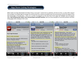 !""#$%&'()*$+),)&'-.$

!

####$%# &''#()*+,#-./).01#()+%),1.,/#                            #    #
"#$%!&$'()!*+(!,--!.*/+0*$.(.!12!&3003*+!%3&()!3+!*+(!4($56!!7*80.!3%!9(!3%)!8)(:80+());!%#(!:$<%!3%=)!:5((;!*5!)*&(!*%#(5!5($)*+6!
>+(!)%5$%(?4!3)!%*!(&-0*4!,--!3<*+!.()3?+!:35)%!$+.!:*5(&*)%!@*85!5()($5<#!-5*A3.(.!<08()B;!%#(!)(<*+.!:$<%*5!/300!9(!%#(!$--($0!*:!%#(!
,--!03)%3+?!-$?(!3+!%#(!,--!C%*5(D!!E#(5(!$5(!$!+8&9(5!*:!<$%(?*53()!*+!%#(!,--!C%*5(!#*&(!-$?(!%#$%!#3?#03?#%!+(/!$+.!-*-80$5!
,--)F!"#$!%!"&'#$&(')*+!,)-'./!0&'+!1#(/&2-3!45-6#!-27!4'-88!9-:&(;'#/D!G(5(!$5(!%#5((!(H$&-0()!*:!)8<<()):80!-5*.8<%)!$+.!%#(35!
03)%3+?!-$?()!@$:%(5!<03<'3+?!*+!%#(35!3<*+BF!
!
!
!
!
!
!
!
!
!
!
!
!
!
!
!
!
!
!
IJKL,7MF!

"'/0'1)*&'2$&34$5/3614)3*1&7$$$$$$$$$$$$$$$$$$$$$$$$$$$$$   -.&,)8&-(9-/:$$$$$$$$$$$$$$$$$$$$$$$$$$$$$$$$$$$$$$$$$$$$$;&3<&'2$=>??$   !"!!!!!!!!!!!!!!!!!!!!!!!!!
 