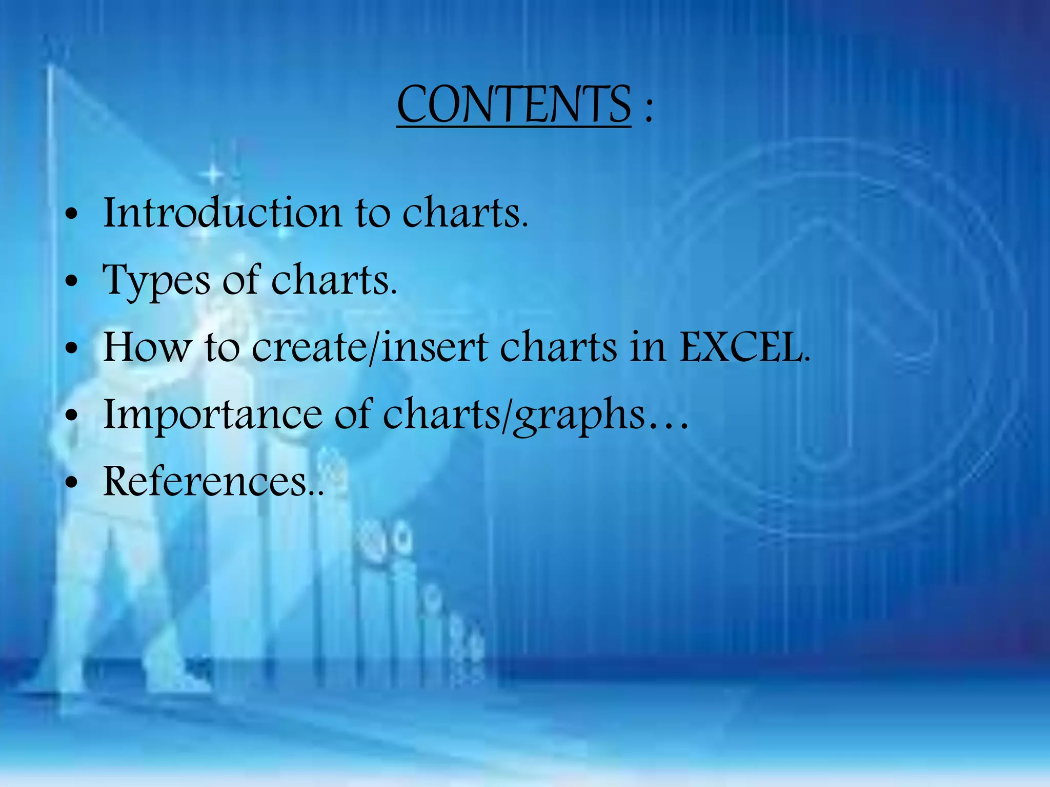 Charts and graphs in excel | PPTX