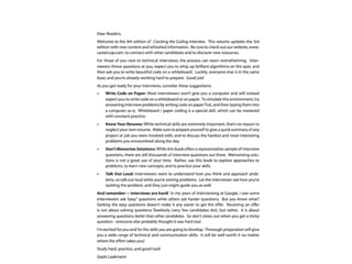 4
Interpersonal
Skills
Technical Skills
 