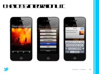 The iOS5 integration UI 