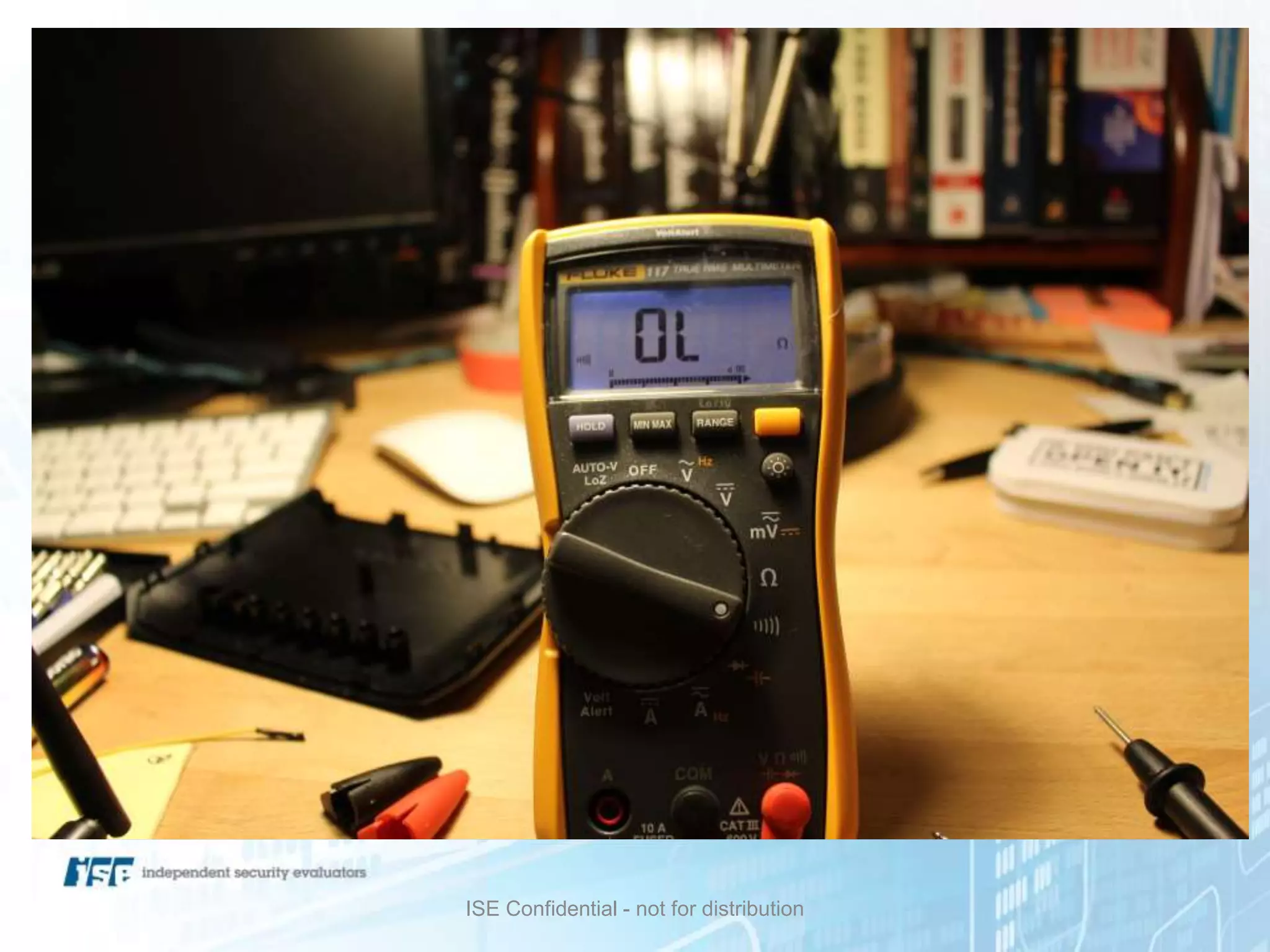 ISE Confidential - not for distribution
 