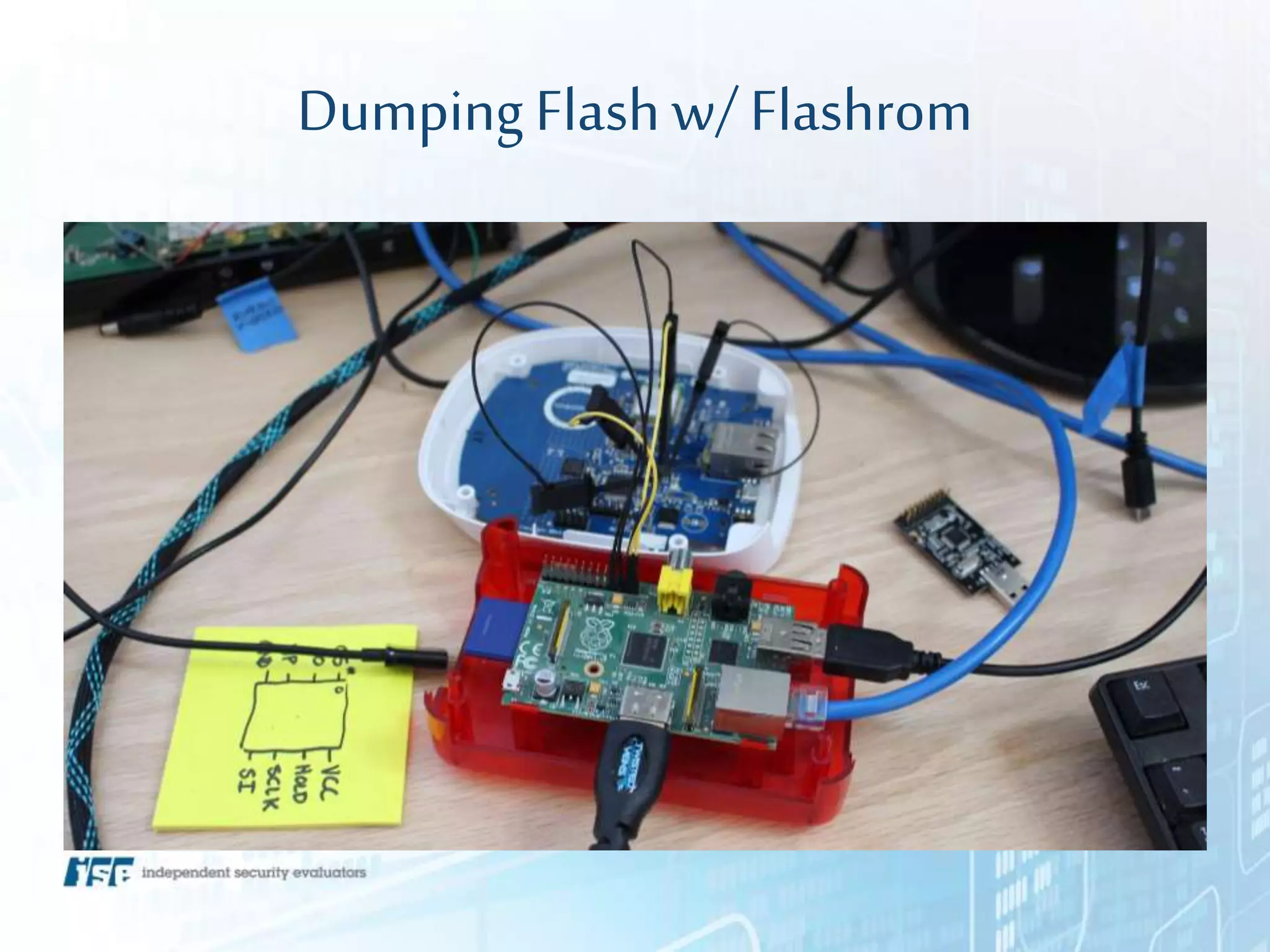 Dumping Flash w/Flashrom
 