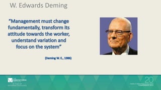 W. Edwards Deming 
 