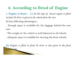 Front Engine Configuration Chassis | PDF