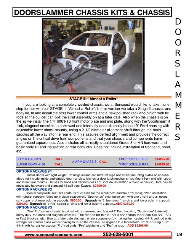 Chassis catalog