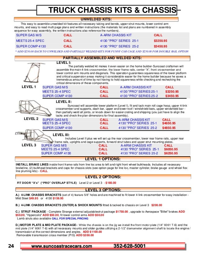 Chassis catalog