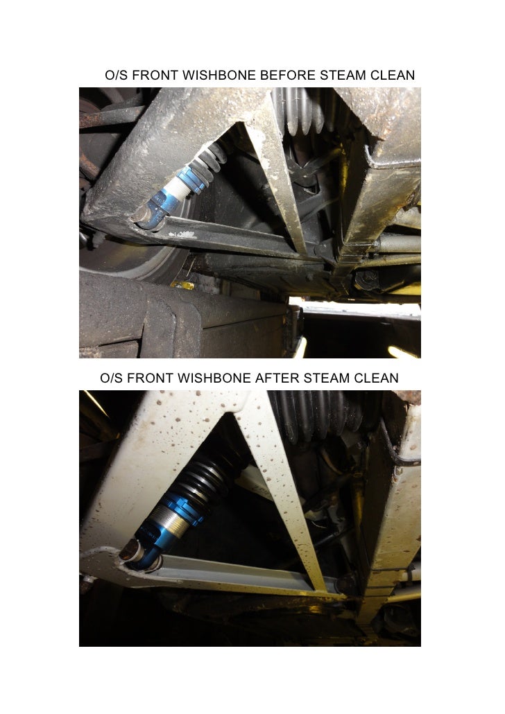 Chassis clean presentation