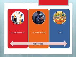 La conferencia La informática CAI
Categorías
 