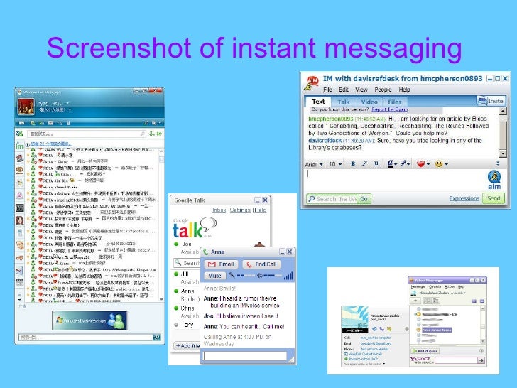 Chat And Instant Messaging