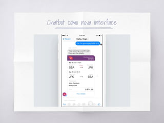 Chatbot como nova interface
 