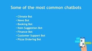 Build your first Chatbot