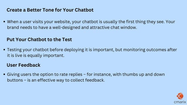 Tips For Best Chatbot UX Design | PPTX | Internet for Beginners | Internet