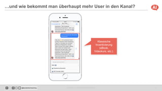 Chatbot Analytics: Messenger Marketing mit den richtigen KPIs #AFBMC