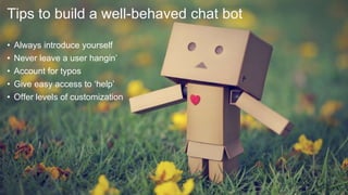 An Introduction To Chat Bots