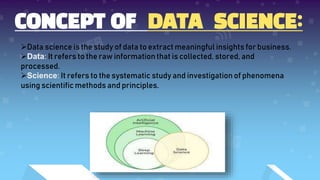 CHATBOT USING DEEP LEARNING AND DATA SCIENCE | PPTX