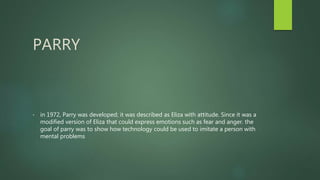 Chatbot History | PPTX