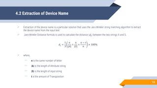 Jaro String Controlling Home Appliances adopting Chatbot using Machine Learning ...