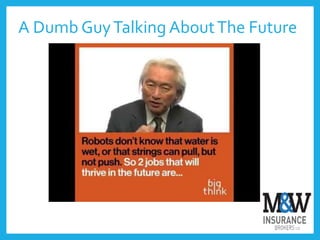 A Dumb GuyTalking AboutThe Future
 