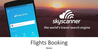 Flights Booking
Demo
 