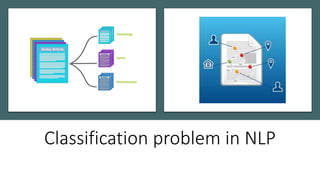 Classification problem in NLP
 