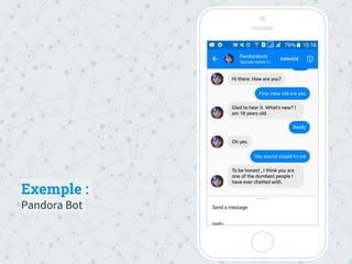 Exemple :
Pandora Bot
 