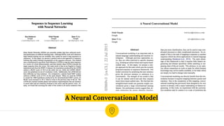 A Neural Conversational Model
 