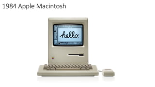 1984 Apple Macintosh
 