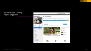 26PUBLIC© 2018 SAP SE or an SAP affiliate company. All rights reserved. ǀ
Ed wird zu den Learning
Rooms eingeladen
 